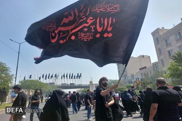پیاده روی دلدادگان حسینی در سمنان برگزار شد
