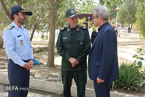 بازدید مدیرکل حفظ آثار دفاع مقدس همدان از مواکب اربعین + تصاویر