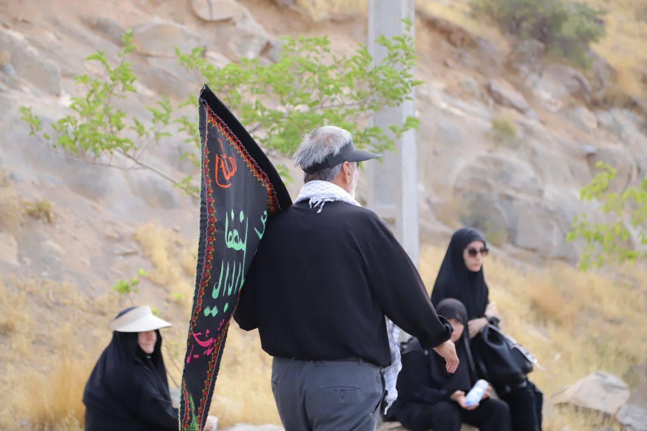 فیلم/پیاده‌روی جاماندگان اربعین در زنجان