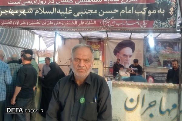 هشت سال خدمت‌رسانی موکب امام حسن مجتبی(ع) به زائران اربعین