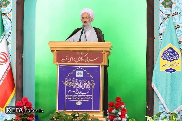 طرح جدید آمریکا با عنوان «مسیر صلح» توطئه‌ای برای حضور شیطان بزرگ در منطقه است