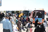 ورود پرحجم زائران حسینی از مرز مهران