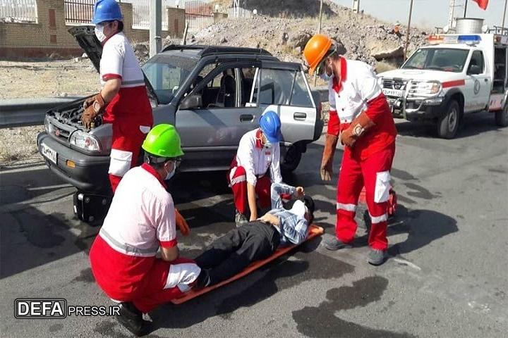 انجام ۳۸ عملیات امدادی توسط نجاتگران‌ هلال احمر تهران