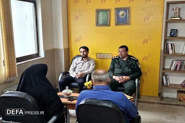 تقدیر از خبرنگاران خبرگزاری دفاع مقدس استان مازندران/ کار در خبرگزاری دفاع مقدس نوعی مجاهدت است