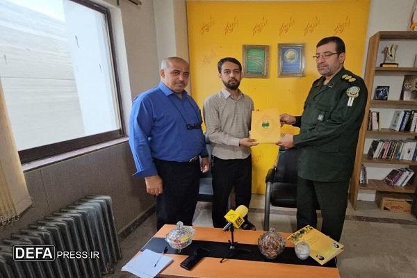 تقدیر از خبرنگاران خبرگزاری دفاع مقدس استان مازندران/ کار در خبرگزاری دفاع مقدس نوعی مجاهدت است