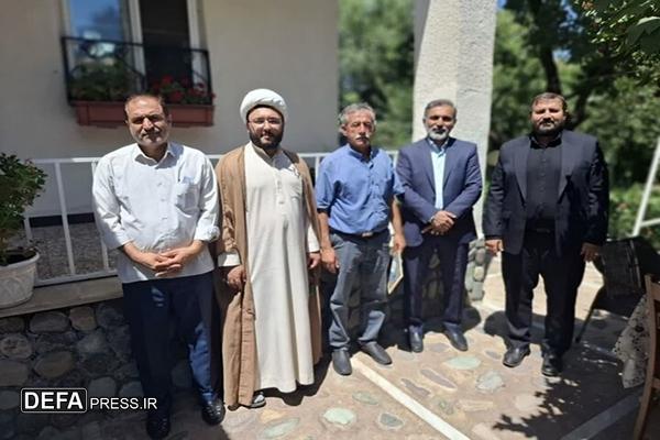 تجلیل از «بهروز صادقیان» آزاده سرافراز طالقان