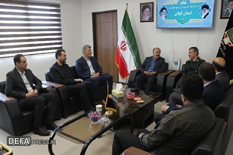 بازدید نمایندگان مردم گیلان در مجلس از روند تکمیل موزه دفاع مقدس