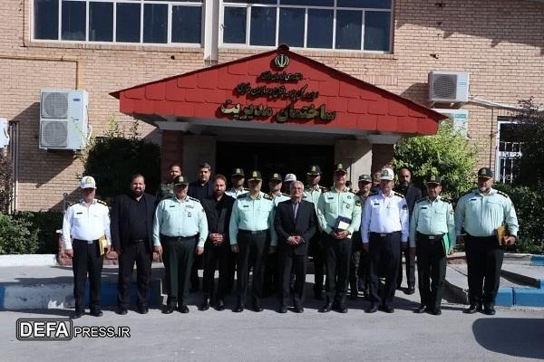 حضور فرماندهی انتظامی خراسان رضوی در اداره‌کل امور اتباع و مهاجرین خارجی استانداری خراسان رضوی+ تصاویر