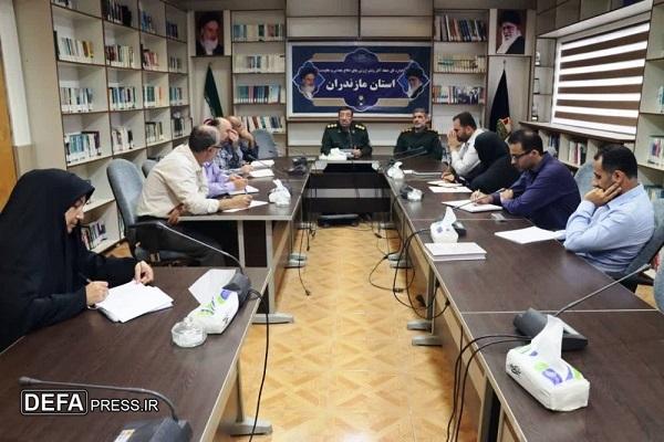 نمایش اسناد جنگ تحمیلی ۱۲ روزه در موزه دفاع مقدس و مقاومت مازندران