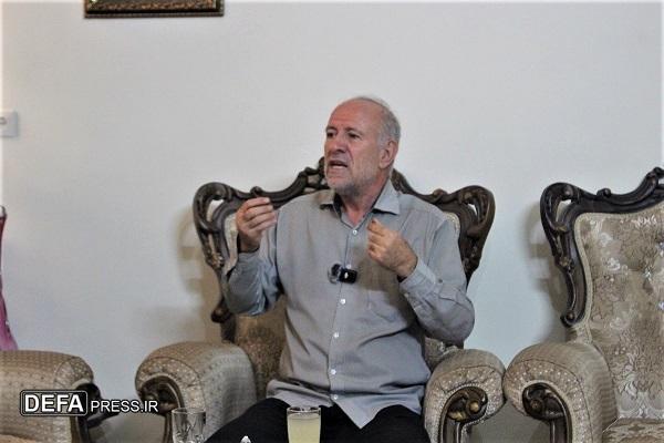 دیدار مدیرکل حفظ آثار دفاع مقدس قم با آزاده سرافراز «ناصر کریمی»