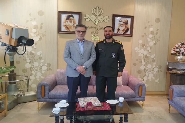 دیدار مدیرکل حفظ آثار کرمان با مدیرکل صدا و سیمای استان