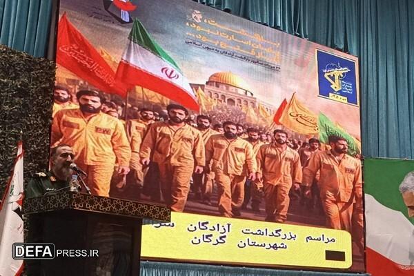 ایمان و اراده آزادگان شکست‌ناپذیر بود