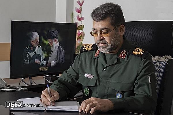 پیام تسلیت فرمانده سپاه الغدیر استان یزد در پی درگذشت پدر شهیدان ذاکری‌نژاد