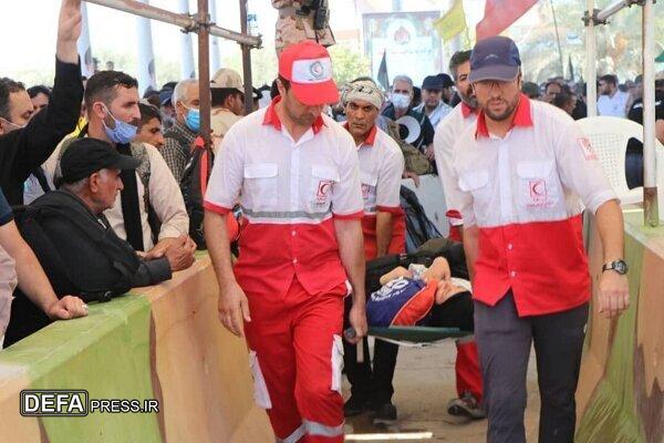 امدادگران در دفاع‌مقدس ۱۲ روزه نشان دادند آماده جانفشانی هستند 