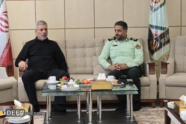 خدمات رسانی گسترده پلیس تردد زائران از مرزخسروی را افزایش داد
