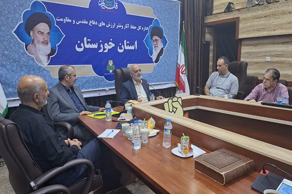 نشست هم اندیشی تبیین ابعاد جنگ ۱۲ روزه با اصحاب رسانه در خوزستان