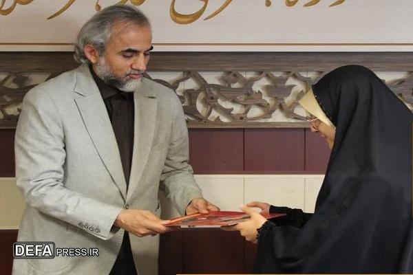 تجلیل از برگزیدگان پویش کتابخوانی «جاذبه‌های حسینی و عبادت‌های معنوی» در مازندران+ تصاویر