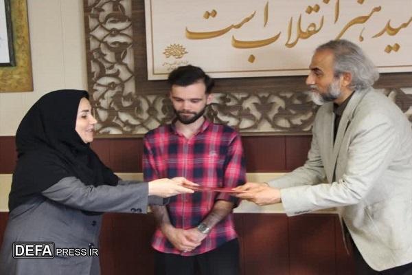 تجلیل از برگزیدگان پویش کتابخوانی «جاذبه‌های حسینی و عبادت‌های معنوی» در مازندران+ تصاویر