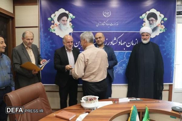 تجلیل از آزادگان سرافراز جهاد کشاورزی قزوین به مناسبت سالروز بازگشت آزادگان به میهن