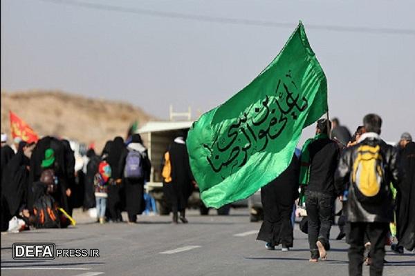 ۱۵ هزار زائر پیاده سبزواری در راه مشهد