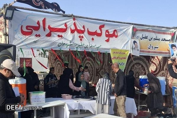 موکب‌های پذیرایی این روز‌ها آذین جاده‌های باب الرضا است/ پیش بینی شرکت ۱۳ هزار زائر در مراسم آخر صفر