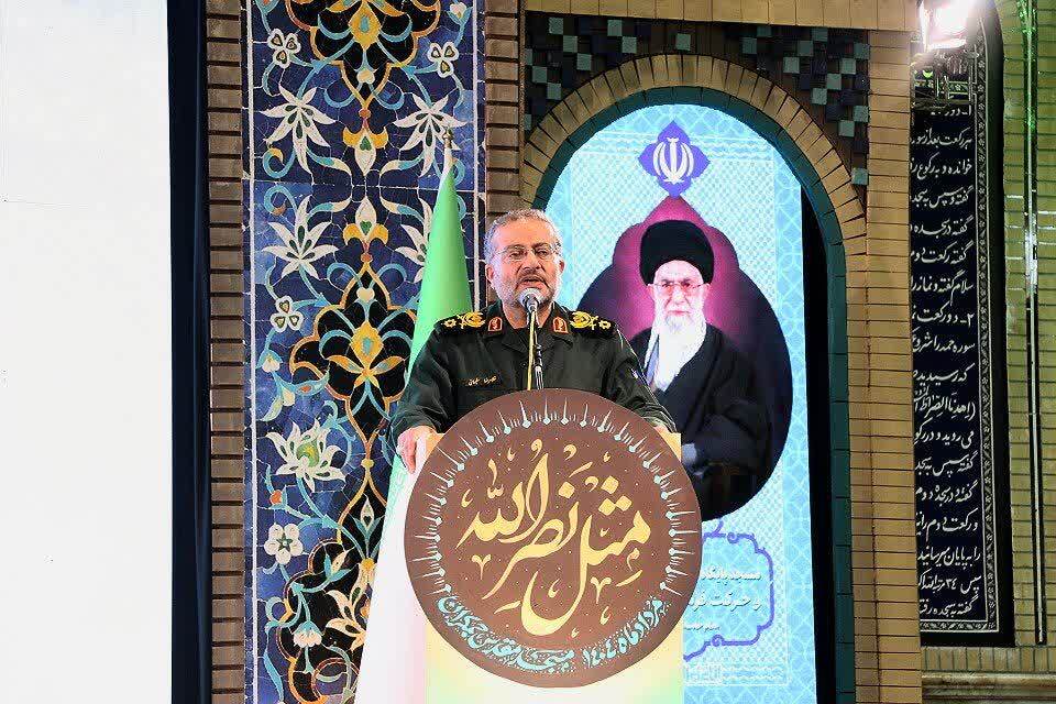سردار سلیمانی: مسجد الاقصی همچون چراغی در قلب خاورمیانه می‌درخشد
