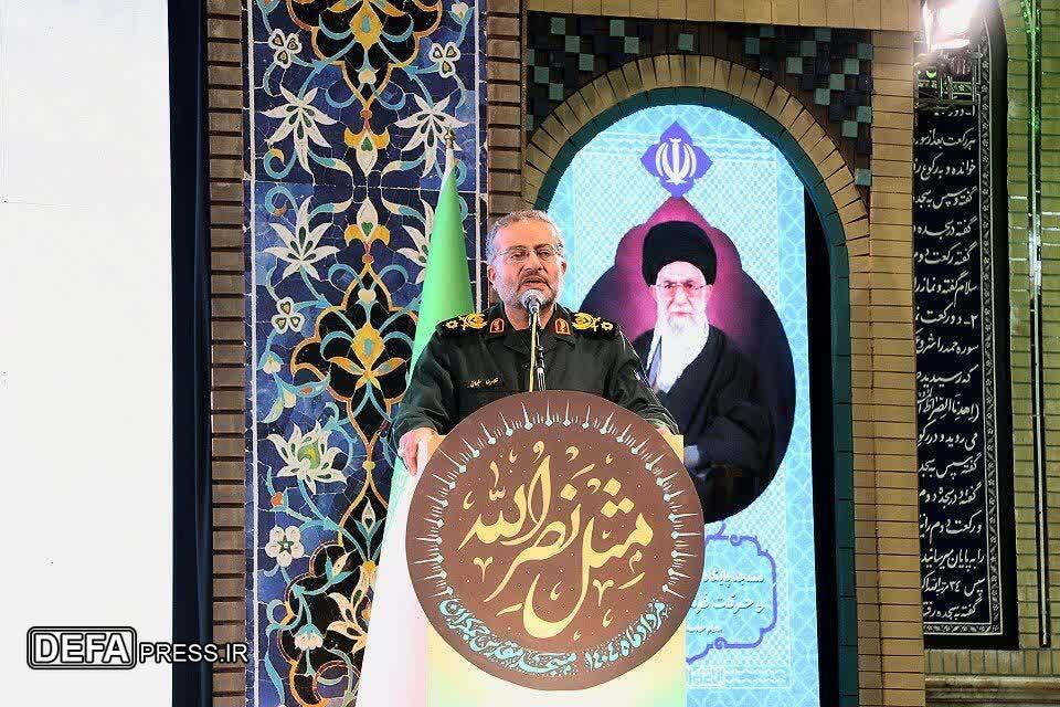 سردار سلیمانی: مسجد الاقصی همچون چراغی در قلب خاورمیانه می‌درخشد