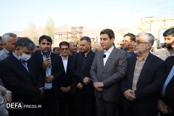 بلوار ماموستا ملاعبدالکریم مدرس (بلوار گاز) نایسر سنندج بازگشایی شد