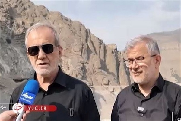 رئیس جمهور: همه در تلاشند آب طالقان به تهران و البرز برسد/ مردم صرفه جویی کنند