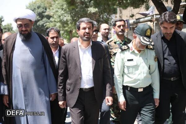 برگزاری راهپیمایی «جمعه‌های خشم و نصر» در همدان + تصاویر