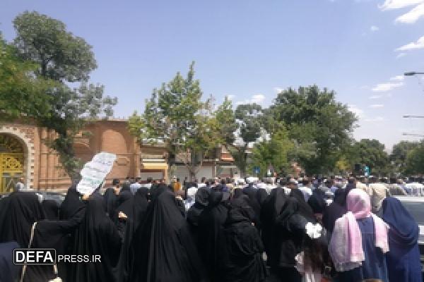 در راهپیمایی «جمعه‌های خشم» سنندج وحدت علیه رژیم صهیونی به نمایش درآمد