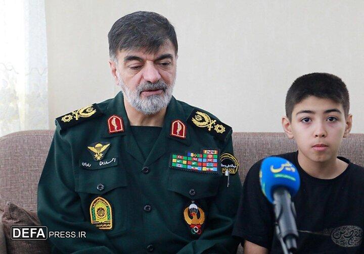 سردار رادان: عزت و بزرگی در جهاد و مبارزه با دشمنان است