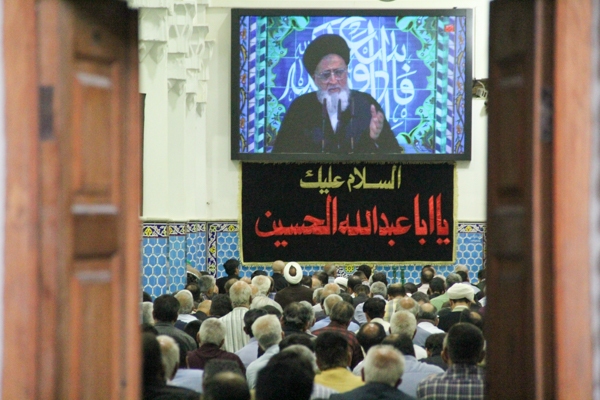 تصاویر/ آیت‌الله مدرسی: حمایت غرب از کشتار غزه، همدستی آشکار در جنایت است