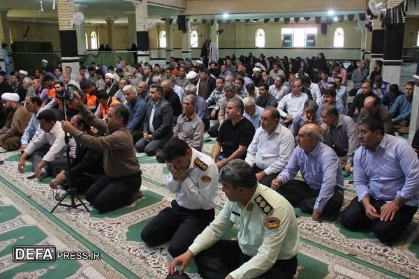 آیین عبادی سیاسی نماز جمعه در شهرستان چرداول