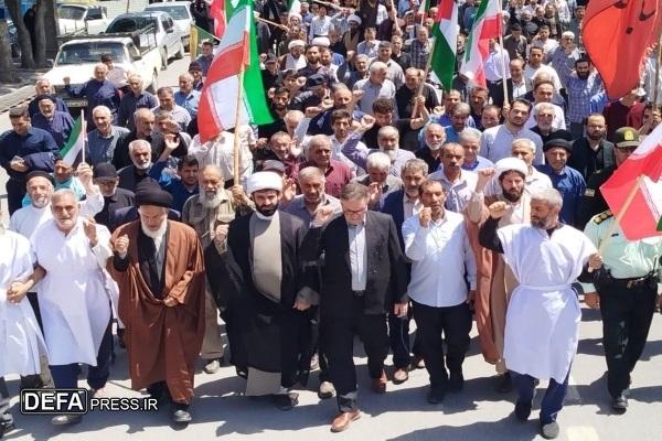 راهپیمایی «جمعه خشم و نصر» در لرستان برگزار شد + عکس