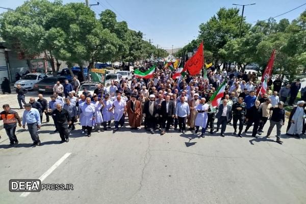 راهپیمایی «جمعه خشم و نصر» در لرستان برگزار شد + عکس