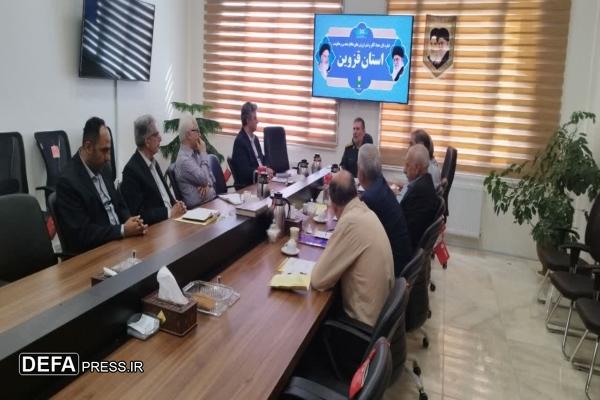 تجلیل از پیشکسوتان دفاع مقدس و مقاومت در قزوین
