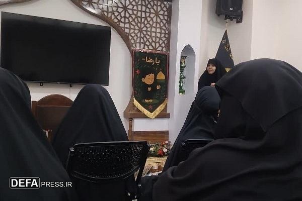 برگزاری سوگواره «مرثیه آفتاب» ویژه بانوان آذری زبان در حرم مطهر رضوی