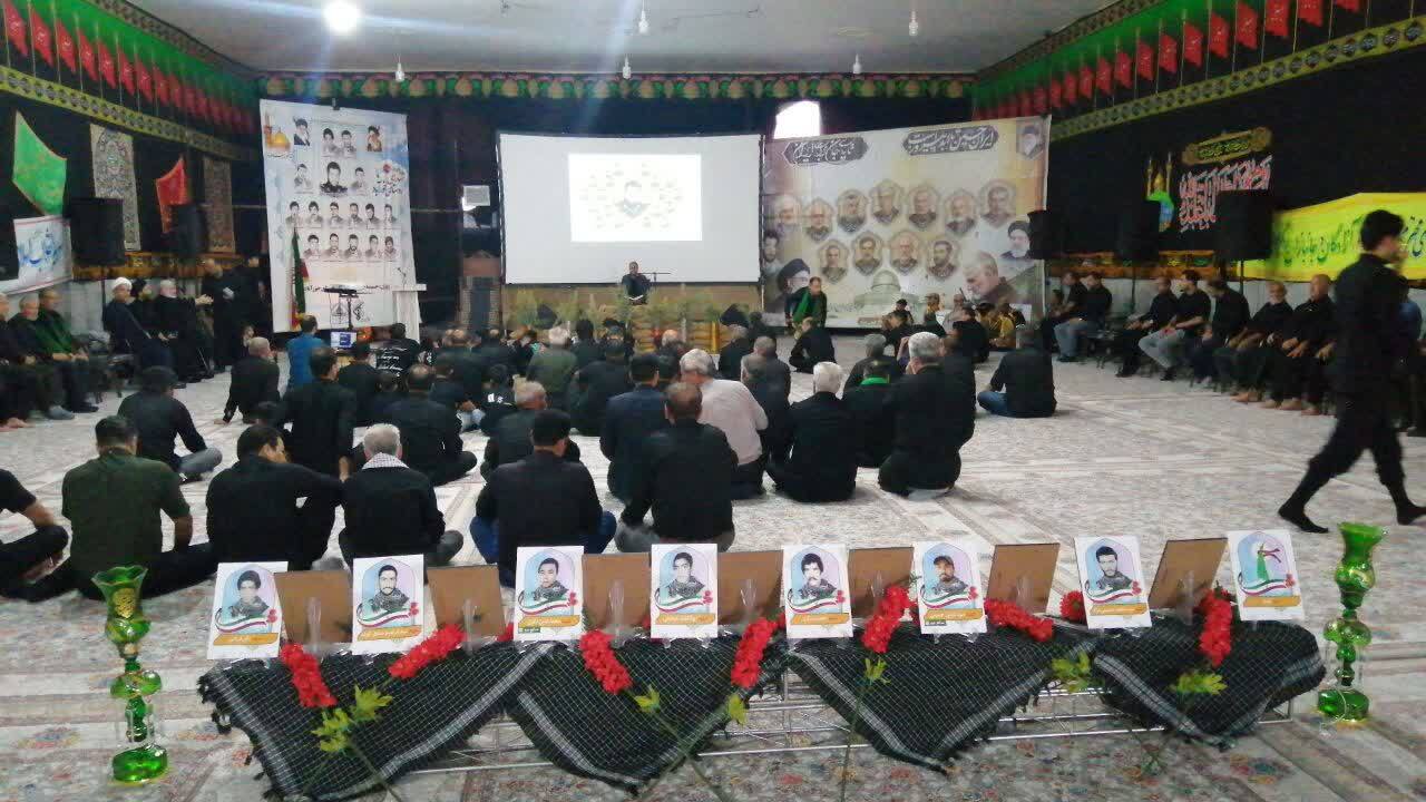 مراسم پاسداشت یاد و خاطره ۱۹ شهید روستای خورآباد قم