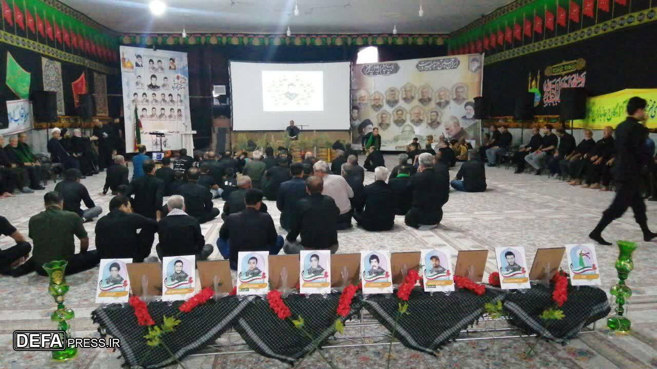 مراسم پاسداشت یاد و خاطره ۱۹ شهید روستای خورآباد قم