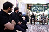سردار رادان با خانواده شهید شادمانی دیدار کرد/ خاطره فرمانده کل انتظامی کشور از آخرین تماس تلفنی با سپهبد شادمانی