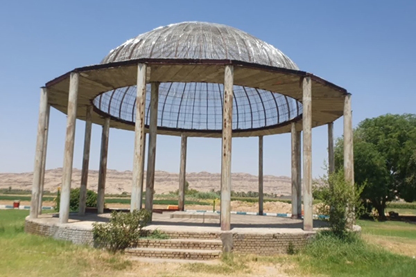 پیشرفت پنجاه درصدی ساخت یادمان شهدای گمنام در شهر ترکالکی شوشتر