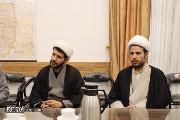 نشست مشترک معاون تعلیم و تربیت بسیج سپاه امام رضا (ع) با مدیرکل حفظ آثار و نشر ارزش‌های دفاع مقدس و مقاومت خراسان رضوی+ تصاویر