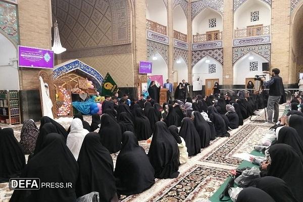 تشرف ۱۰۰۰ دختر زائر اولی کشور به حرم مطهر امام رضا (ع)