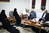 قالیباف با خانواده سرلشکر شهید محمد کاظمی دیدار و گفت‌و‌گو کرد