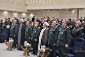 خانواده شهدای جنگ تحمیلی ۱۲ روزه نزسا تجلیل شدند
