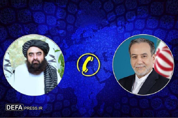 رایزنی عراقچی با وزیر امور خارجه حکومت سرپرست افغانستان درباره اوضاع غزه