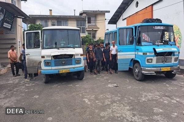 جمع آوری ۹۹۳ نفر از اتباع غیر مجاز در عباس آباد