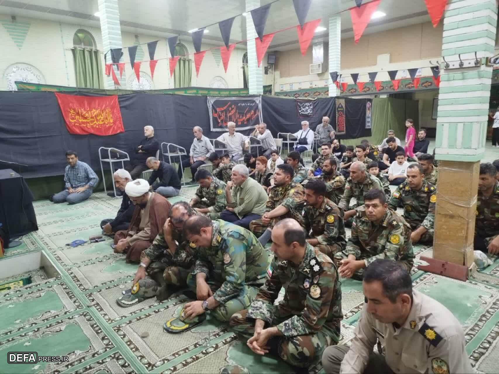 گرامیداشت چهلمین روز شهادت رزمندگان ارتش در جنگ ۱۲ روزه با رژیم صهیونیستی در قزوین برگزار شد