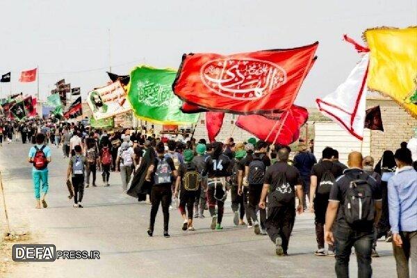 خدمات امدادی و درمانی جمعیت هلال احمر برای زائران اربعین